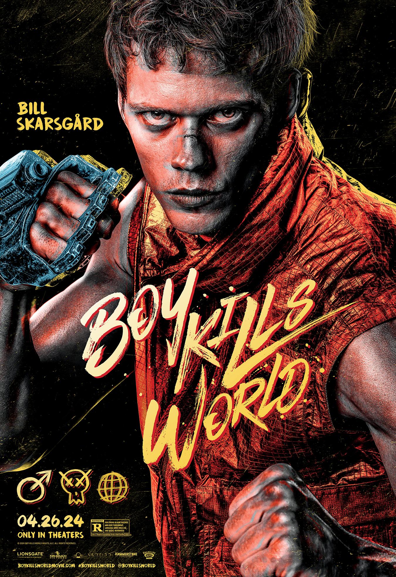 Movie poster: Boy Kills World (2024) แค้นนี้ที่รอคิวล์